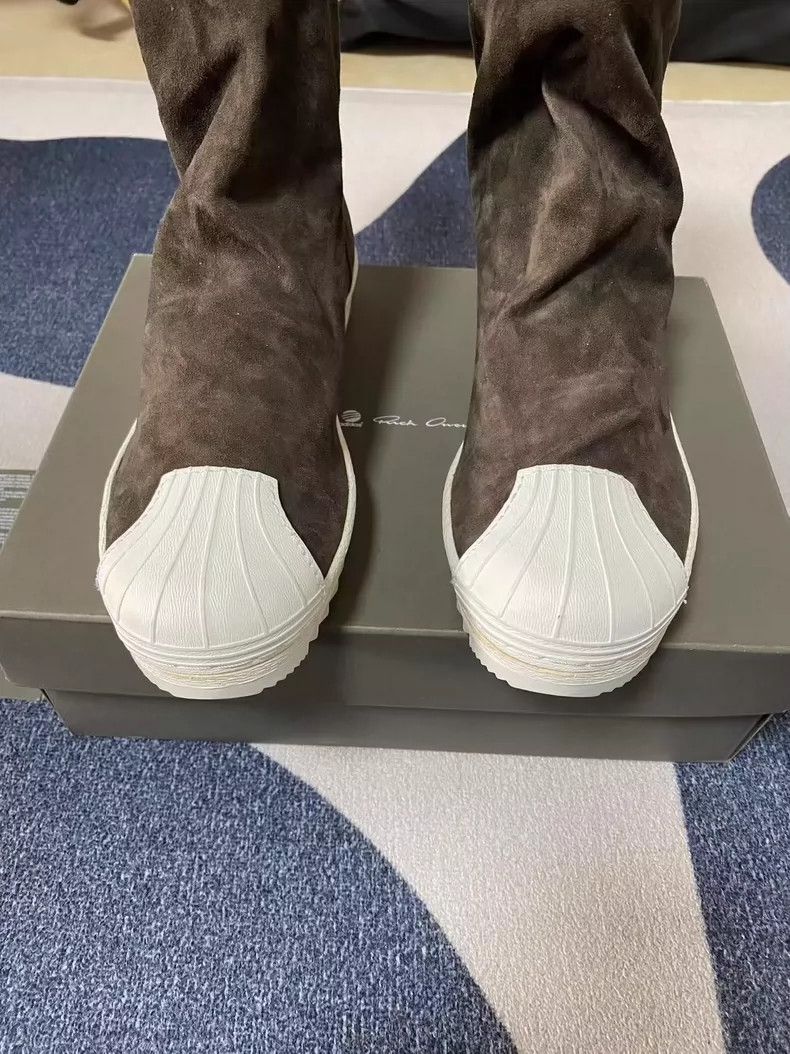 Rick Owens Rick Owens Suede Mid-Calf Boots Size 39.5-yf Size US 8.5 / EU 41-42 - 2 Thumbnail