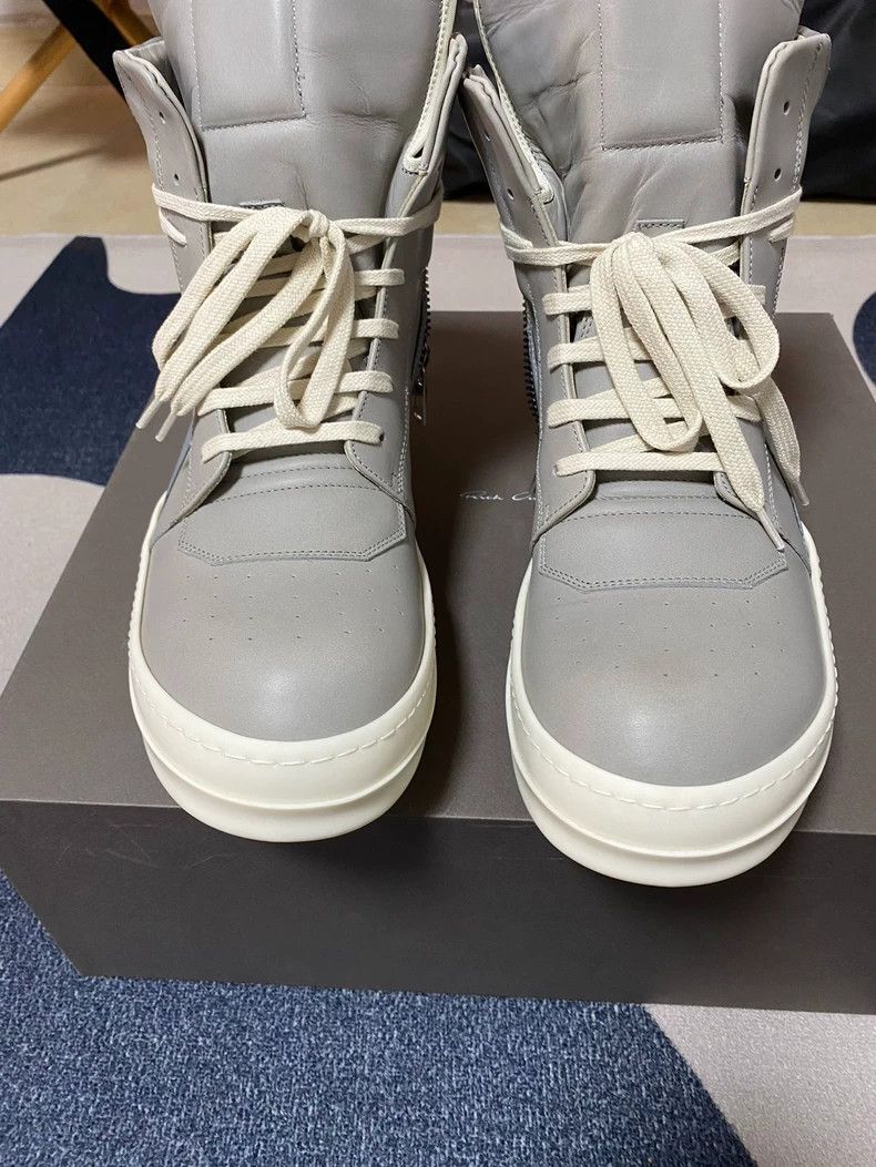 Rick Owens Rick Owens Gray High-Top Sneakers Size 42-yf Size US 9 / EU 42 - 2 Thumbnail