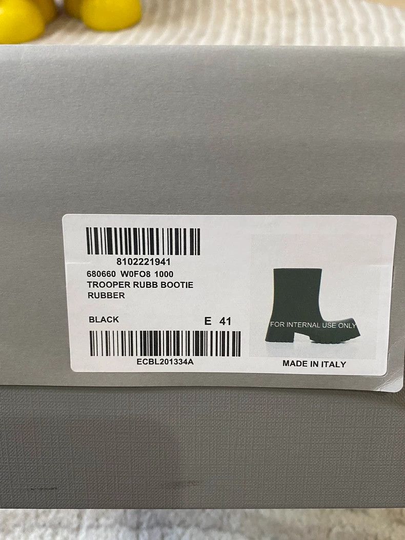 Balenciaga Balenciaga Trooper Short Boots with Packaging-yf Size US 7.5 / EU 40-41 - 4 Thumbnail
