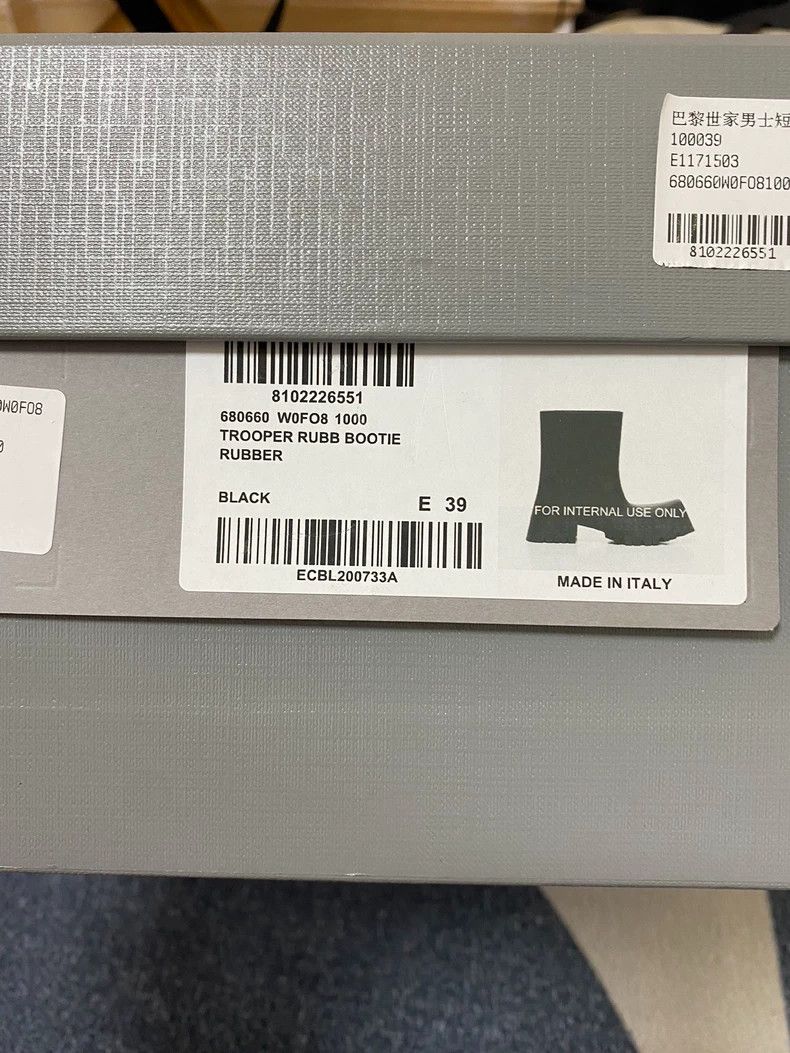 Balenciaga Balenciaga Trooper Short Boots with Packaging-yf Size US 7.5 / EU 40-41 - 6 Thumbnail