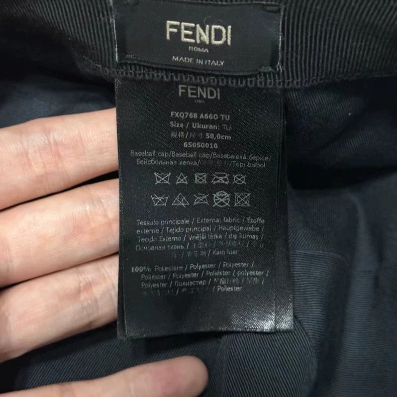 Fendi Fendi Full Print Baseball Cap 58cm-yf Size ONE SIZE - 4 Thumbnail