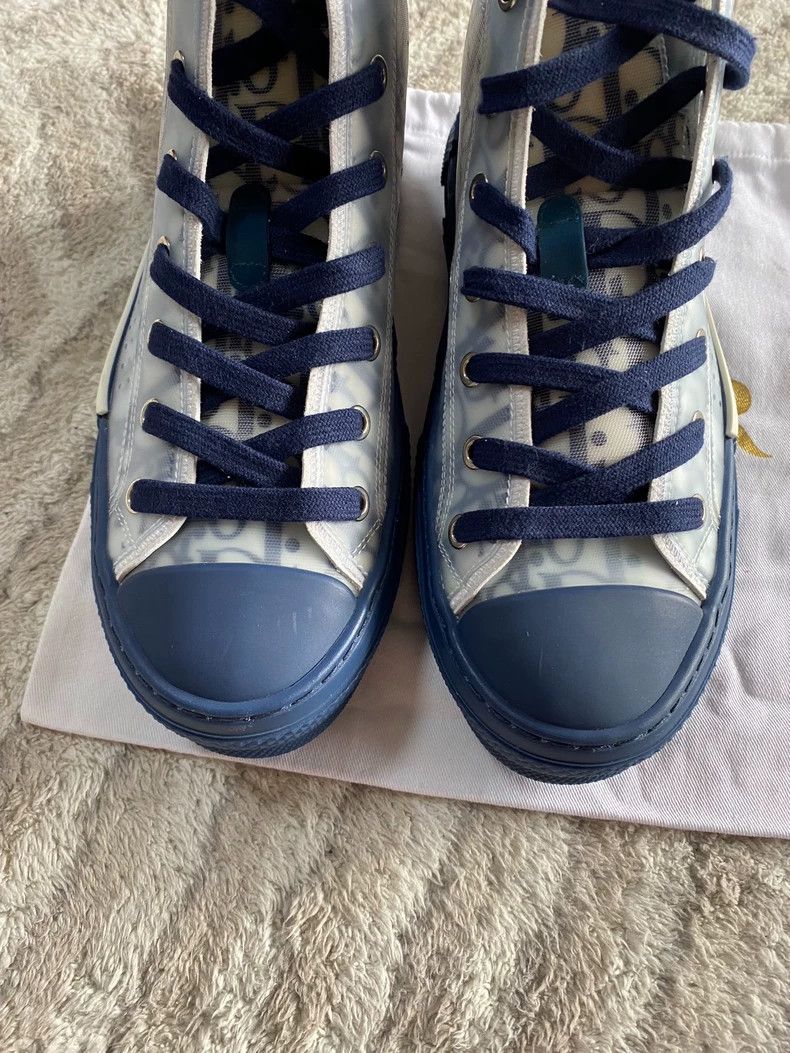 Dior Dior Oblique B23 Canvas High Top Sneakers-yf Size US 7.5 / EU 40-41 - 2 Thumbnail