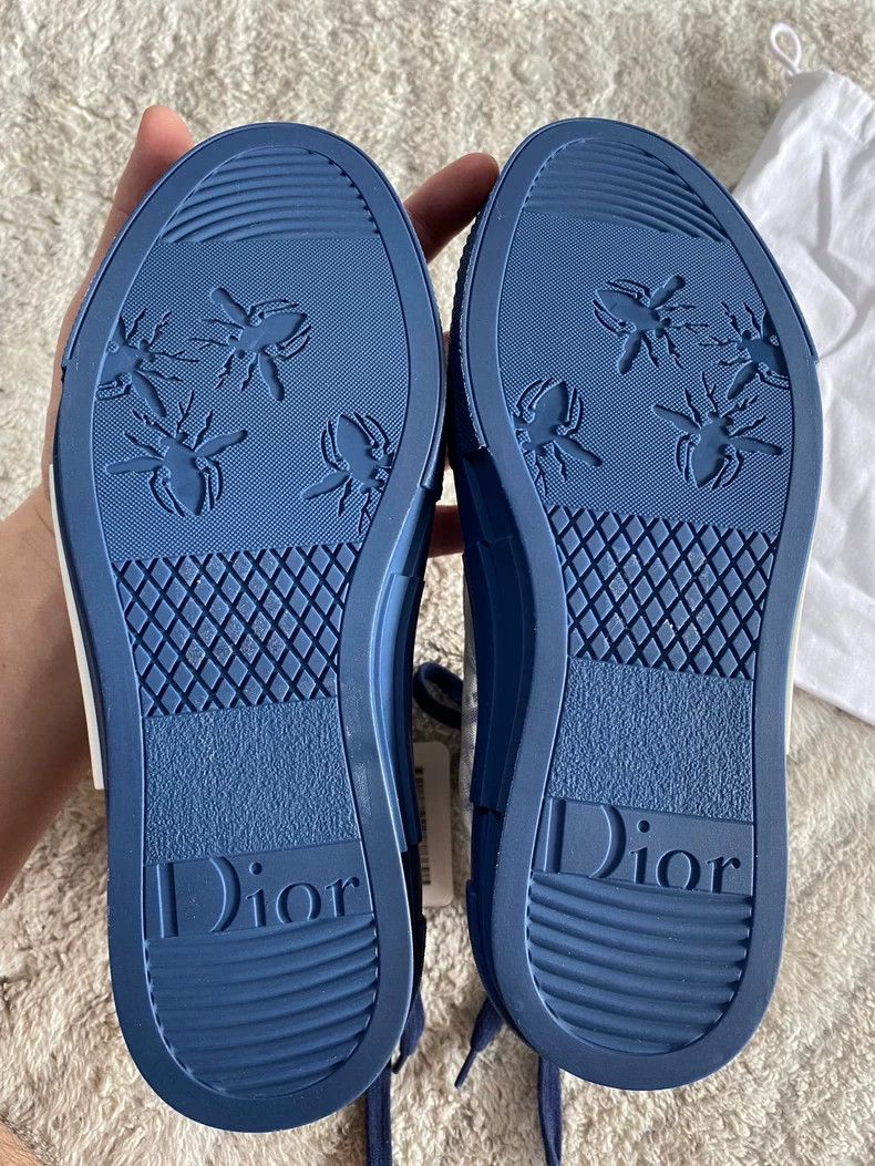 Dior Dior Oblique B23 Canvas High Top Sneakers-yf Size US 7.5 / EU 40-41 - 4 Thumbnail