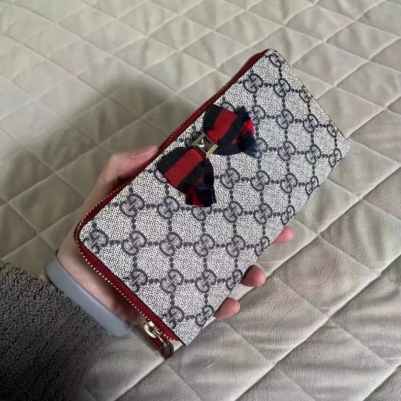 Gucci Gucci Bow Logo Wallet-yf Size ONE SIZE - 3 Thumbnail
