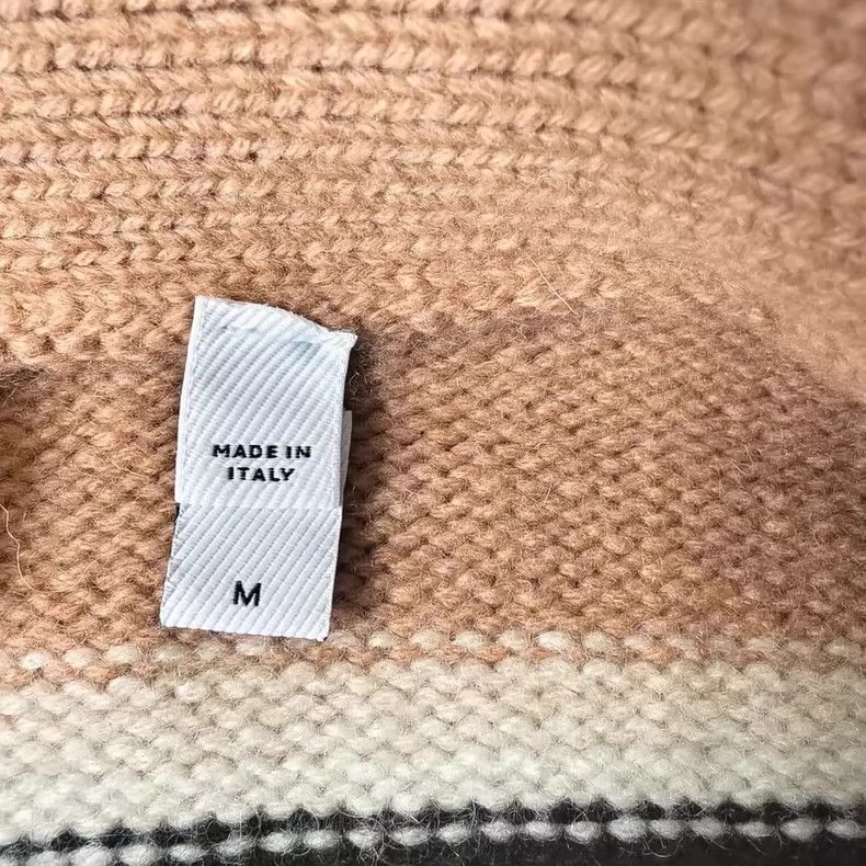 Burberry Burberry Striped Cashmere Blend Cardigan Sweater-yf Size US M / EU 48-50 / 2 - 4 Thumbnail