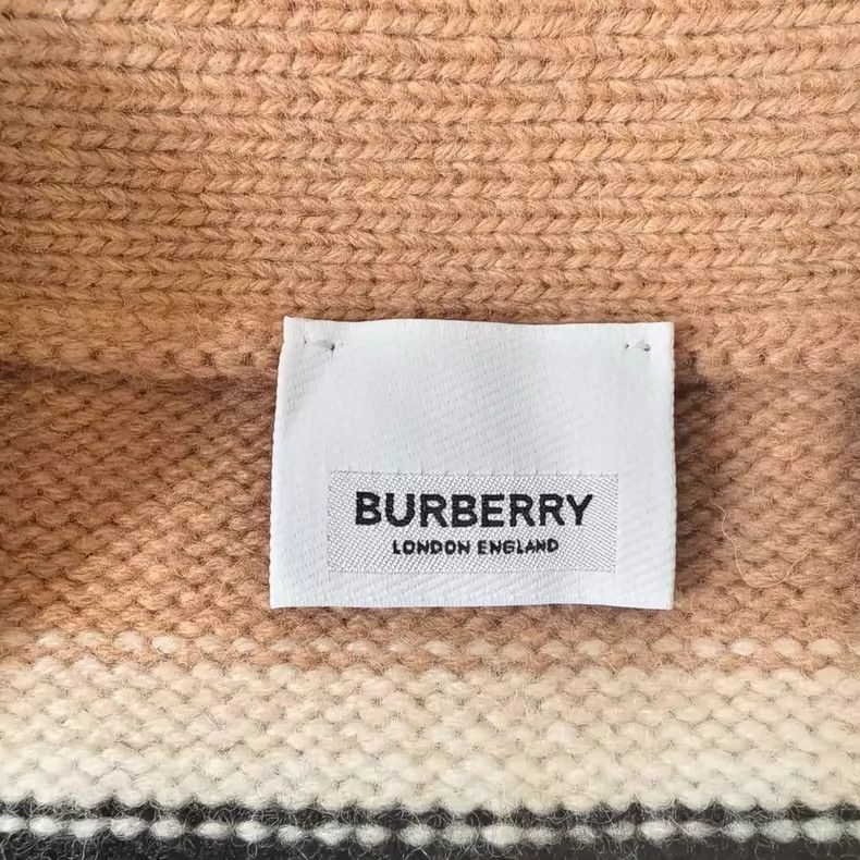 Burberry Burberry Striped Cashmere Blend Cardigan Sweater-yf Size US M / EU 48-50 / 2 - 3 Thumbnail