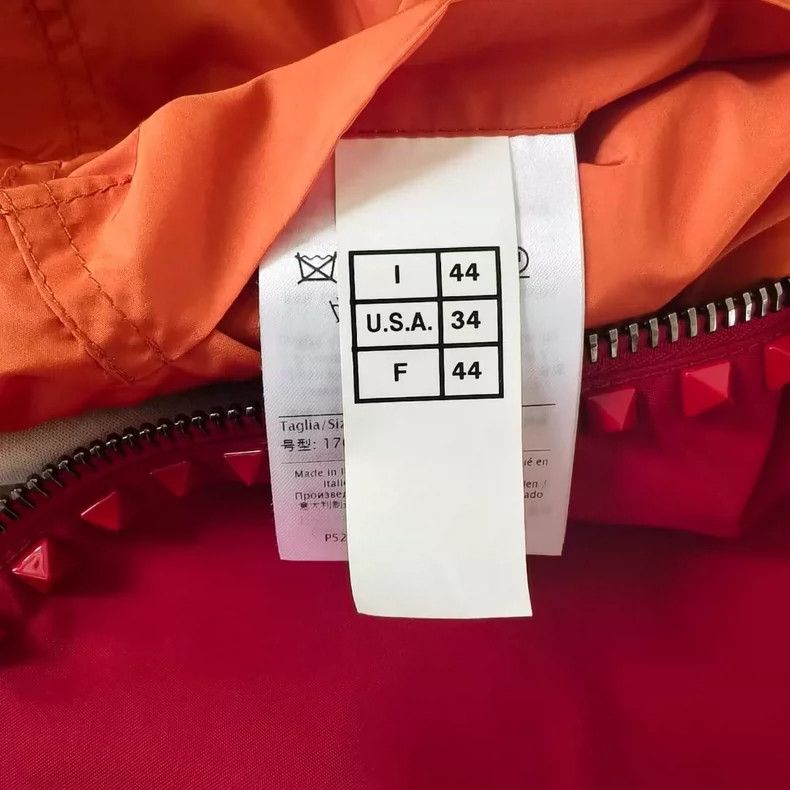 Valentino Valentino Red Studded Jacket-yf Size US L / EU 52-54 / 3 - 5 Thumbnail