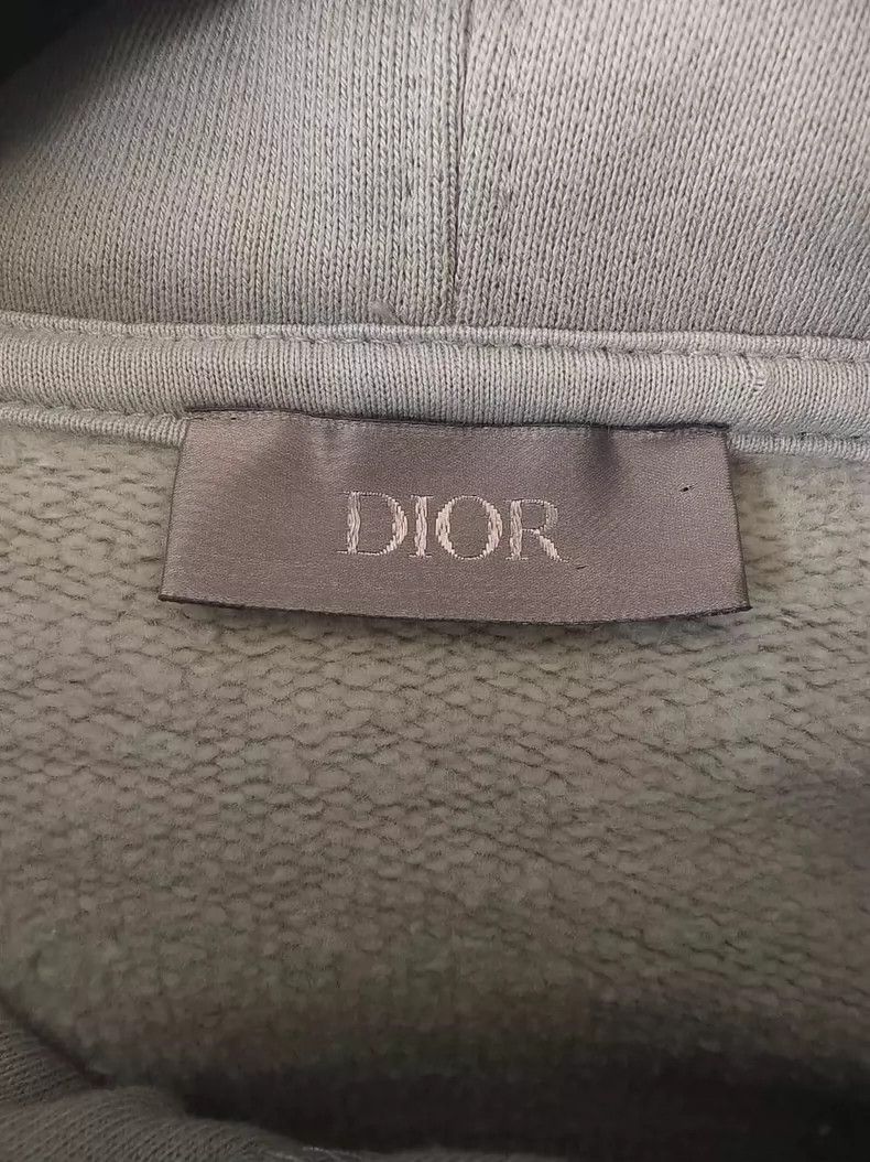 Dior Dior Logo Printed Hooded Long Sleeve Sweatshirt-yf Size US XXL / EU 58 / 5 - 3 Thumbnail