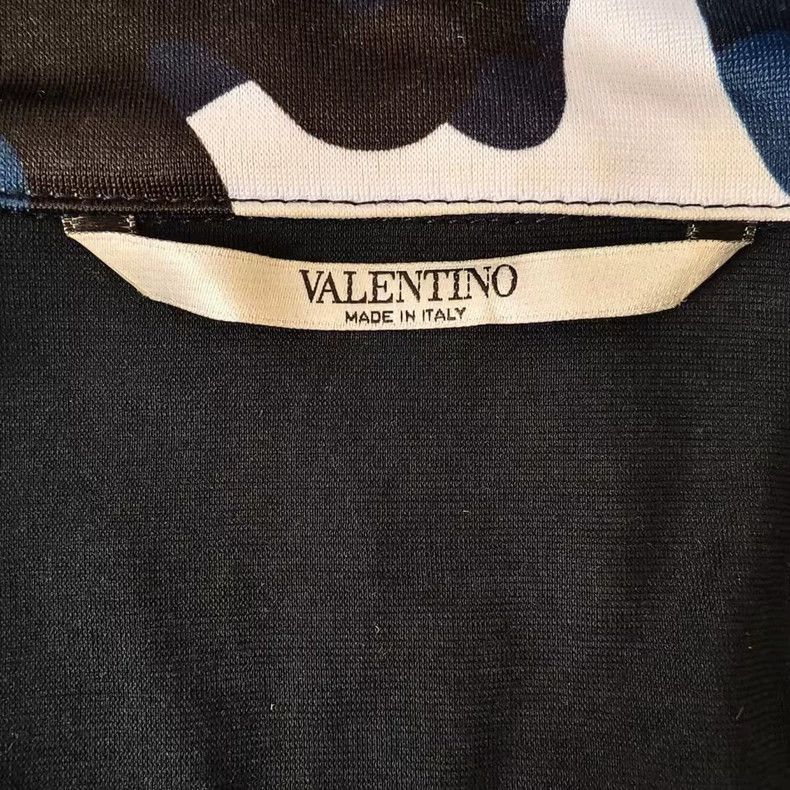 Valentino Valentino Blue Camouflage Jacket-yf Size US M / EU 48-50 / 2 - 3 Thumbnail