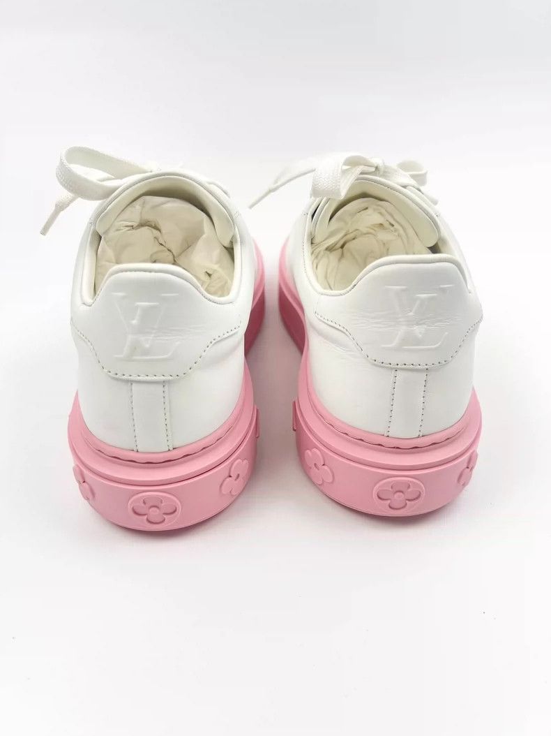 Louis Vuitton Louis Vuitton Pink Timeout Sneakers Size 37-yf Size US 5 / EU 37 - 4 Thumbnail