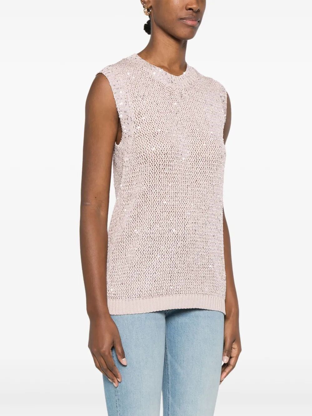 Golden Goose `Journey` Knit Tank Top Size M / US 6-8 / IT 42-44 - 5 Thumbnail