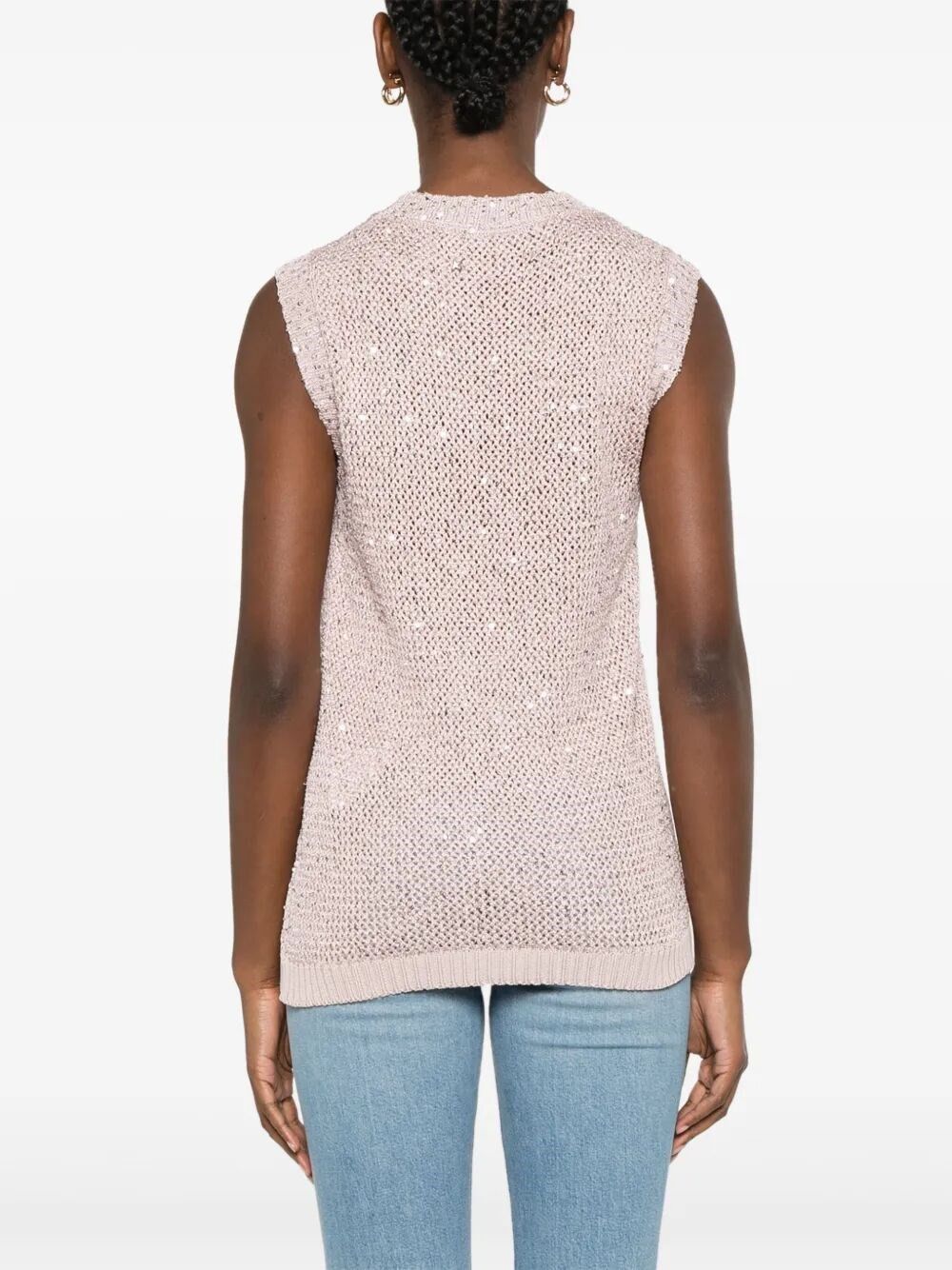 Golden Goose `Journey` Knit Tank Top Size M / US 6-8 / IT 42-44 - 4 Thumbnail