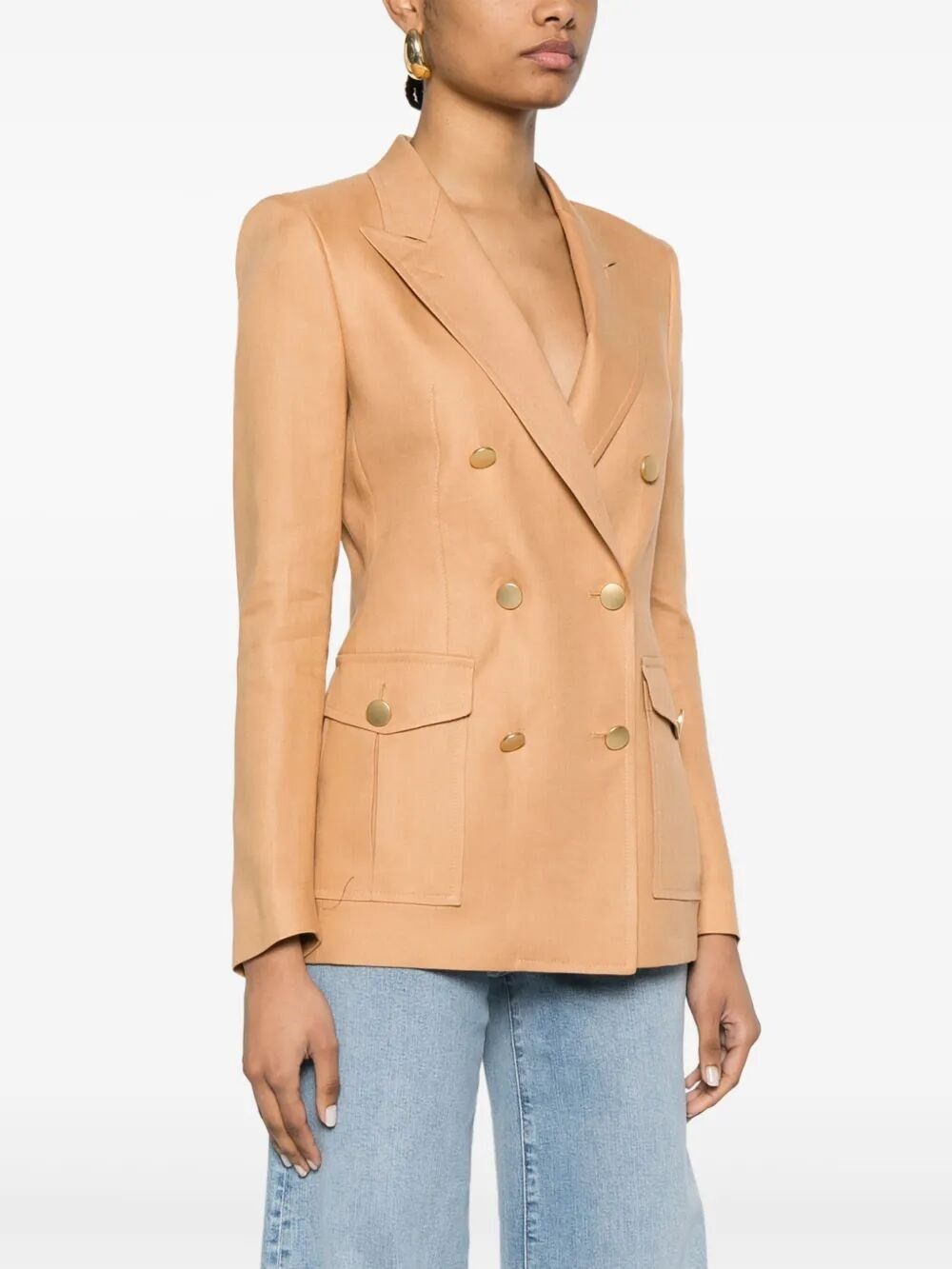 Tagliatore Double-Breasted Blazer Size M / US 6-8 / IT 42-44 - 5 Thumbnail