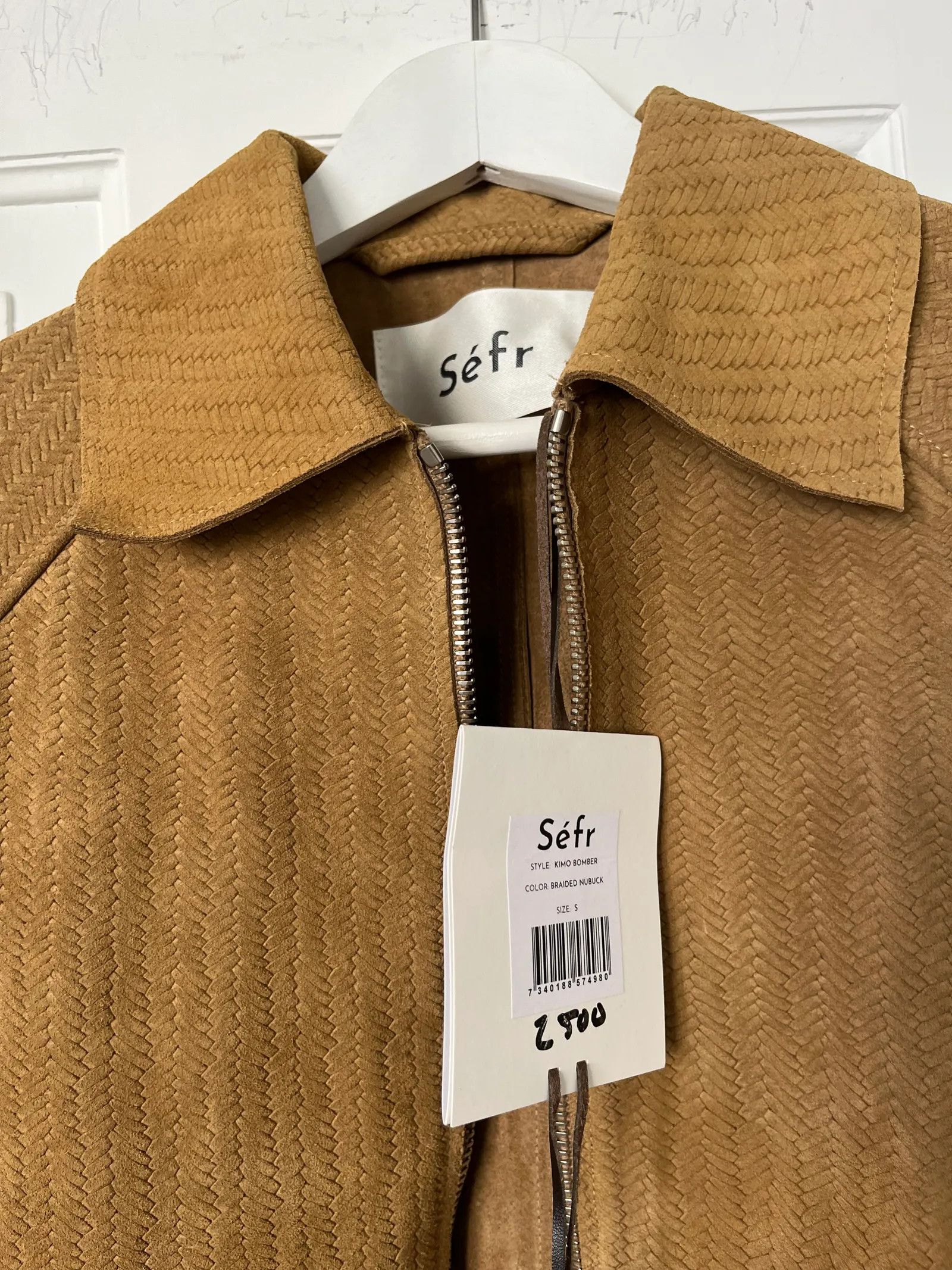 Sefr Séfr Kimo bomber Leather Jacket Size S / US 4 / IT 40 - 3 Thumbnail