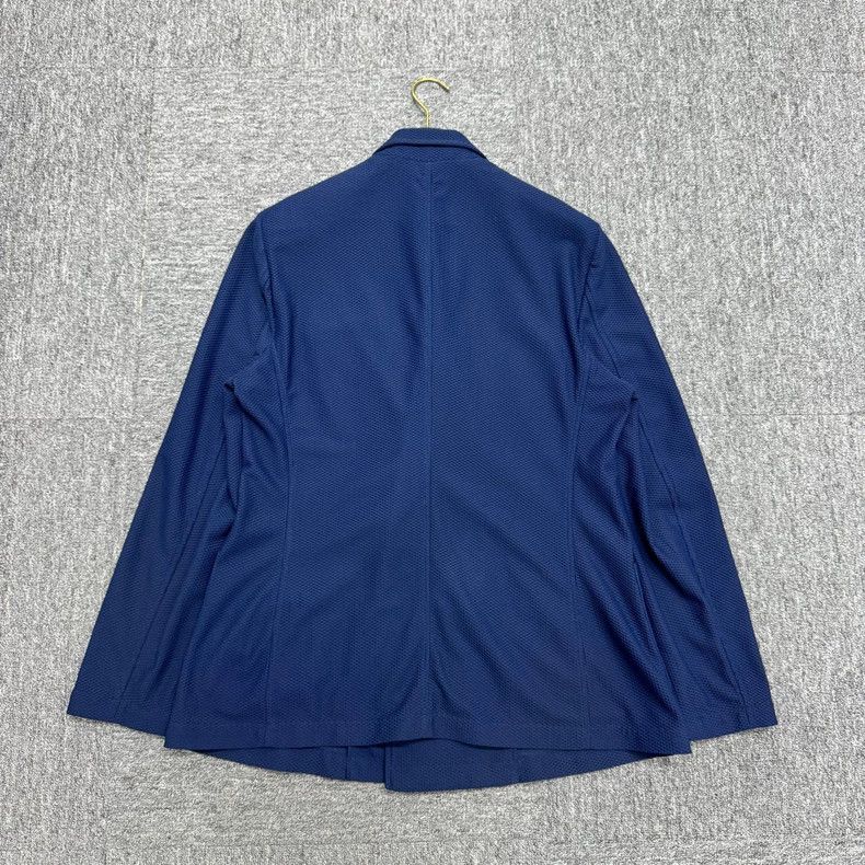 Emporio Armani Giorgio Armani Blue Suit Jacket Size 52-yf Size US L / EU 52-54 / 3 - 2 Thumbnail
