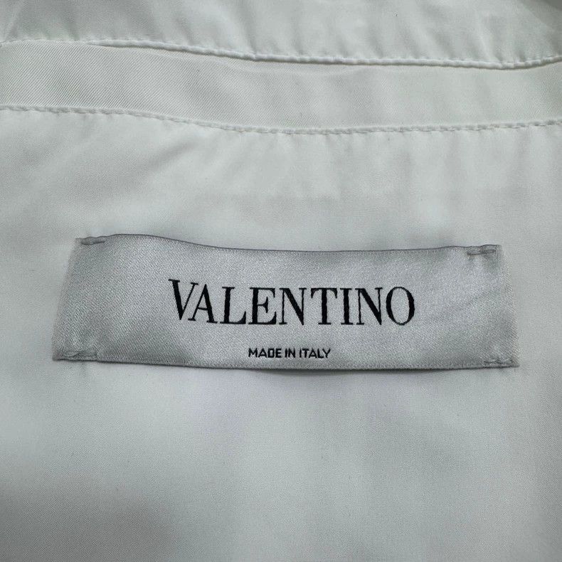 Valentino Valentino Embroidered Flower Jacket in White-yf Size US L / EU 52-54 / 3 - 3 Thumbnail