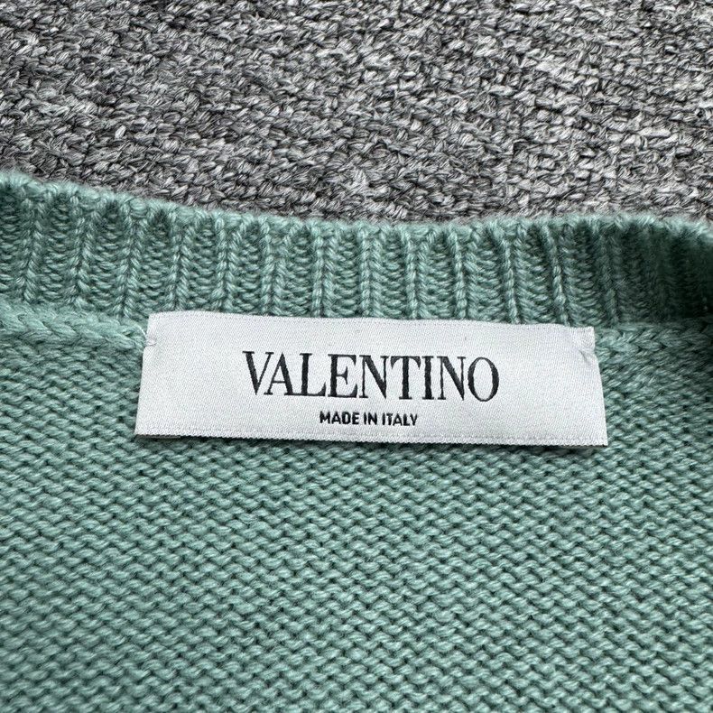 Valentino Mint Green Sweater with Tags-yf
