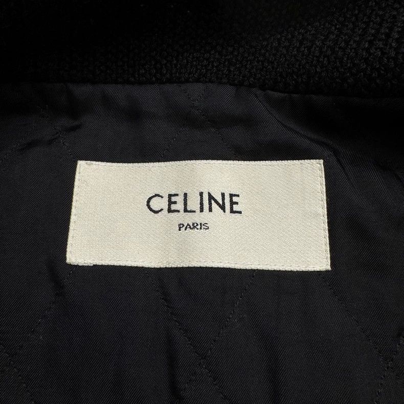 Celine Celine Striped Print Leather Jacket-yf Size US L / EU 52-54 / 3 - 3 Thumbnail