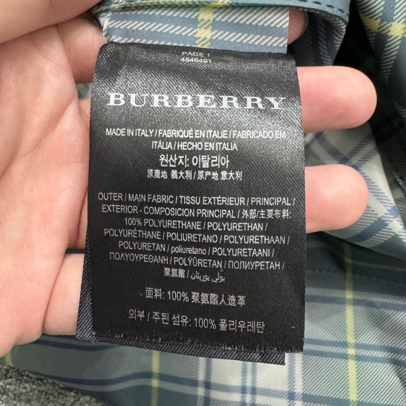 Burberry Burberry Plaid Raincoat in Excellent Condition-yf Size US L / EU 52-54 / 3 - 4 Thumbnail