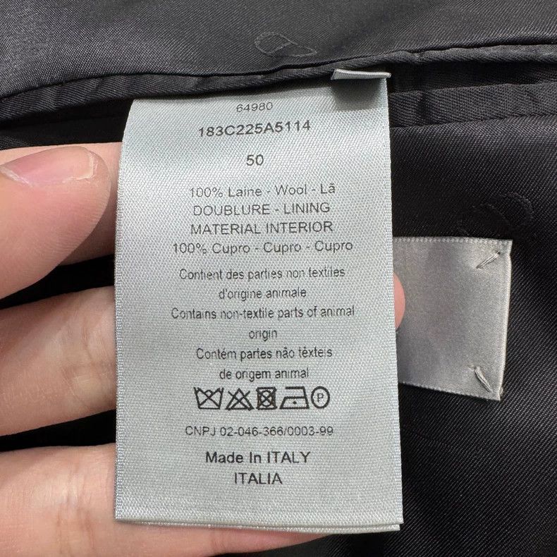 Dior Dior Double-Breasted Suit Jacket Size 50-yf Size US L / EU 52-54 / 3 - 4 Thumbnail