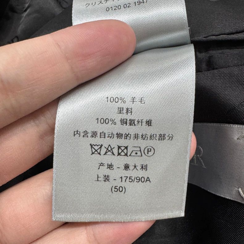 Dior Dior Double-Breasted Suit Jacket Size 50-yf Size US L / EU 52-54 / 3 - 5 Thumbnail