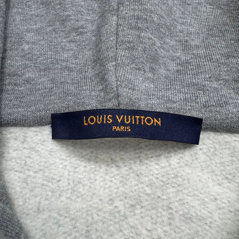 Louis Vuitton Louis Vuitton 3D Embroidered Hooded Sweatshirt-yf Size US XL / EU 56 / 4 - 3 Thumbnail