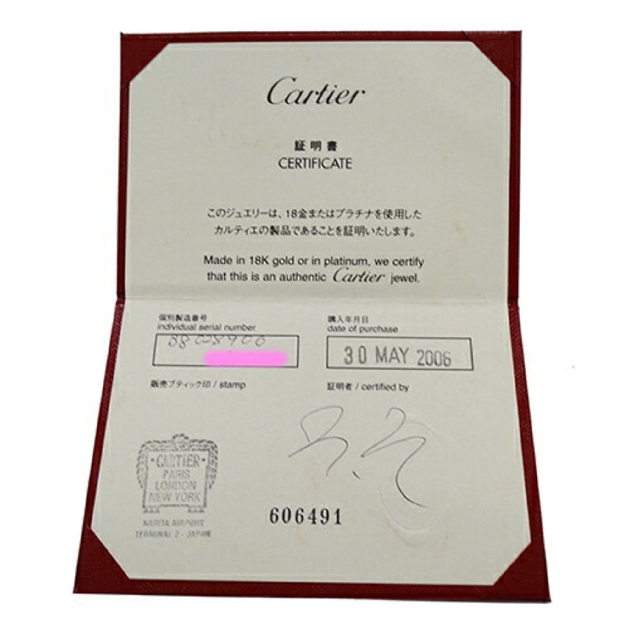 Cartier Cartier Love earring Size ONE SIZE - 11 Thumbnail