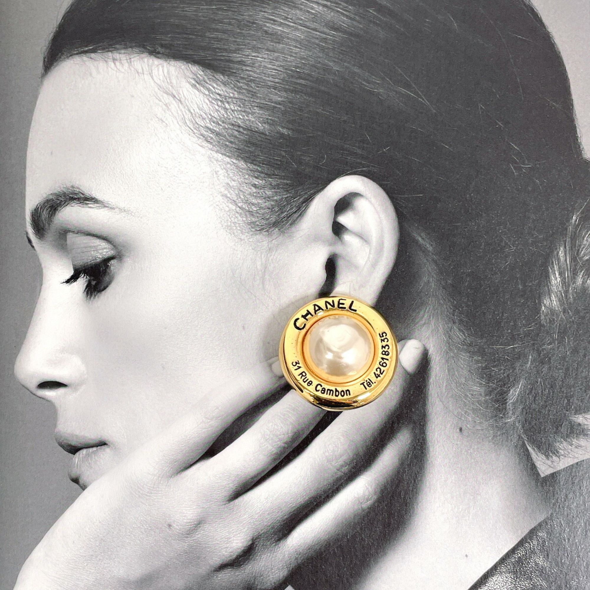 Chanel Chanel Cambon earring Size ONE SIZE - 7 Thumbnail