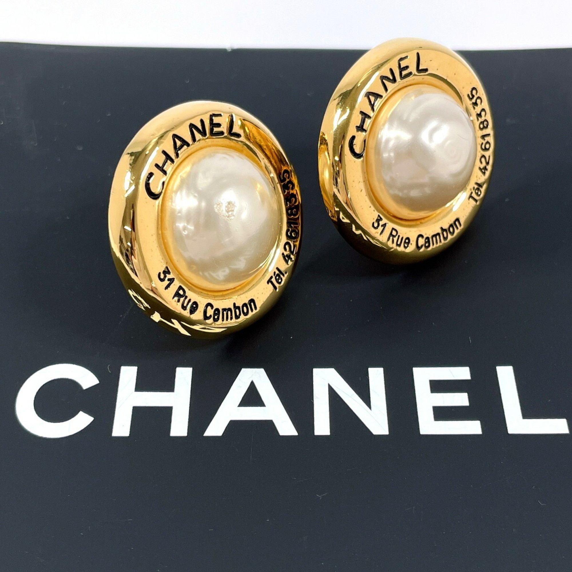 Chanel Chanel Cambon earring Size ONE SIZE - 6 Thumbnail