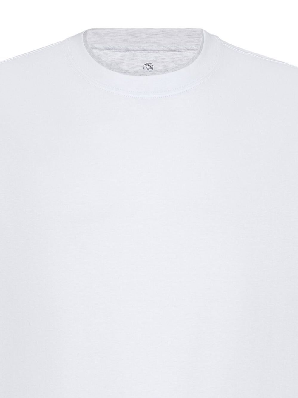 Brunello Cucinelli T-Shirt With Faux-Layering Size US M / EU 48-50 / 2 - 4 Thumbnail