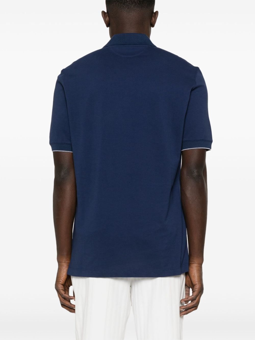 Brunello Cucinelli Short Sleeve Polo Size US XL / EU 56 / 4 - 3 Thumbnail