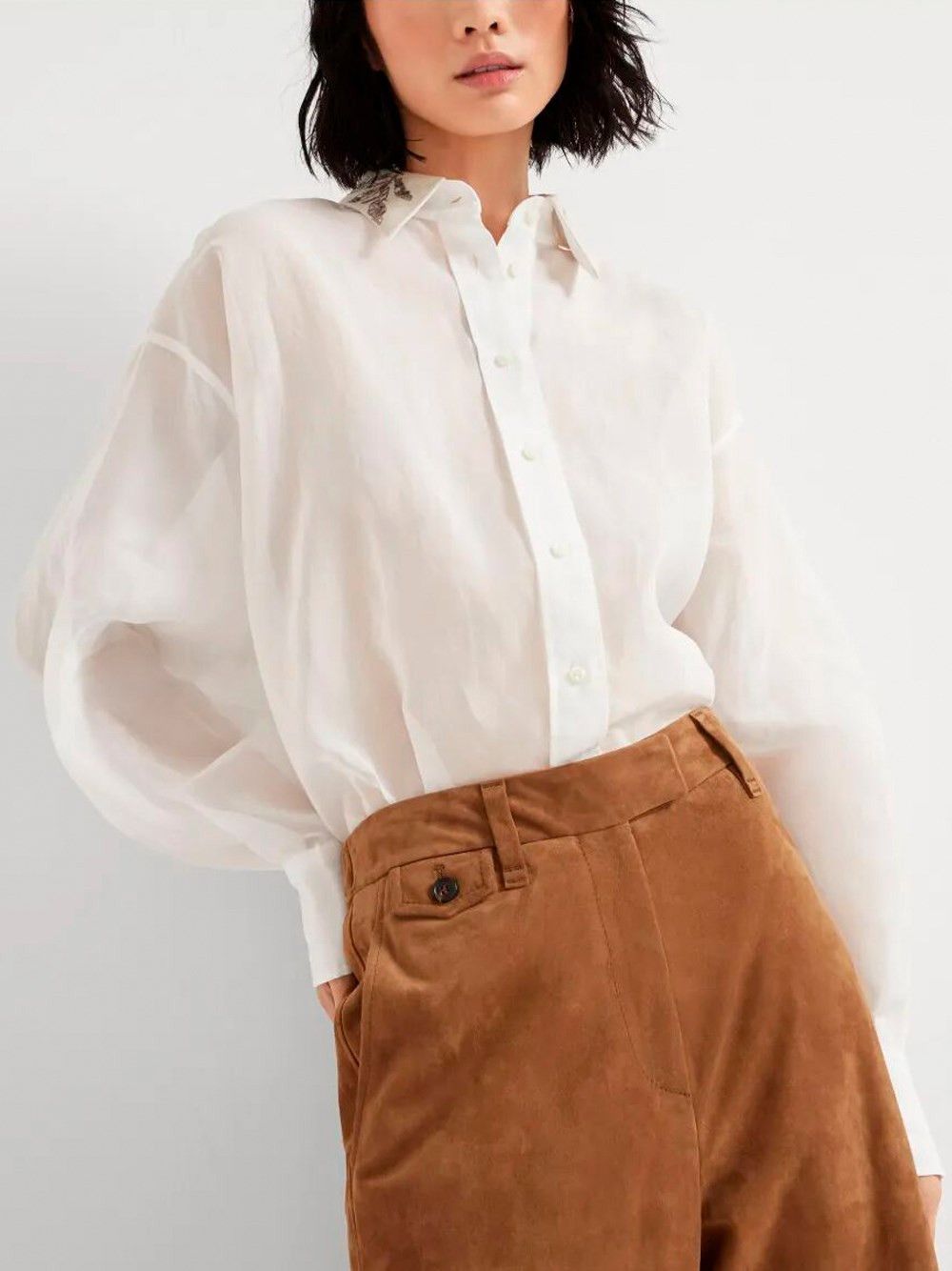 Brunello Cucinelli Shirt Size XS / US 0-2 / IT 36-38 - 6 Thumbnail