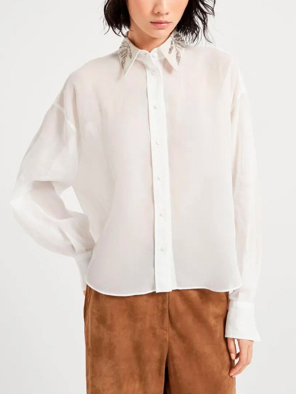 Brunello Cucinelli Shirt Size XS / US 0-2 / IT 36-38 - 4 Thumbnail
