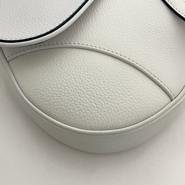 Dior DIOR Cross Body Bag White Leather Size ONE SIZE - 3 Thumbnail