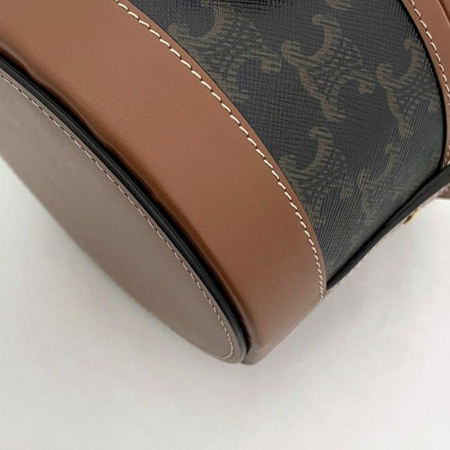 Celine CELINE Shoulder Bag Brown Pvc Size ONE SIZE - 3 Thumbnail