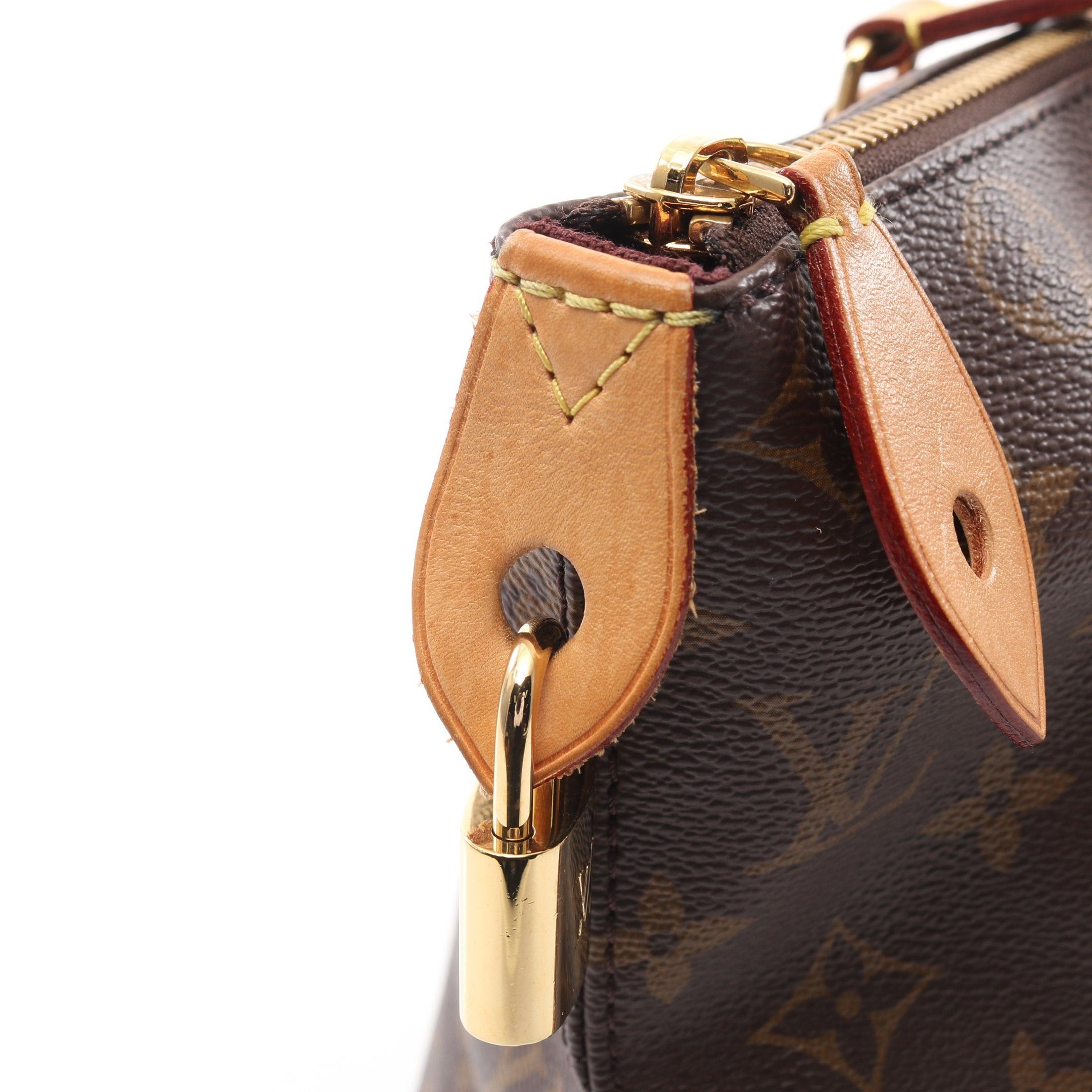 Louis Vuitton Louis Vuitton Jena Pm Monogram Shoulder Bag Tote Leather Brown Size ONE SIZE - 7 Thumbnail