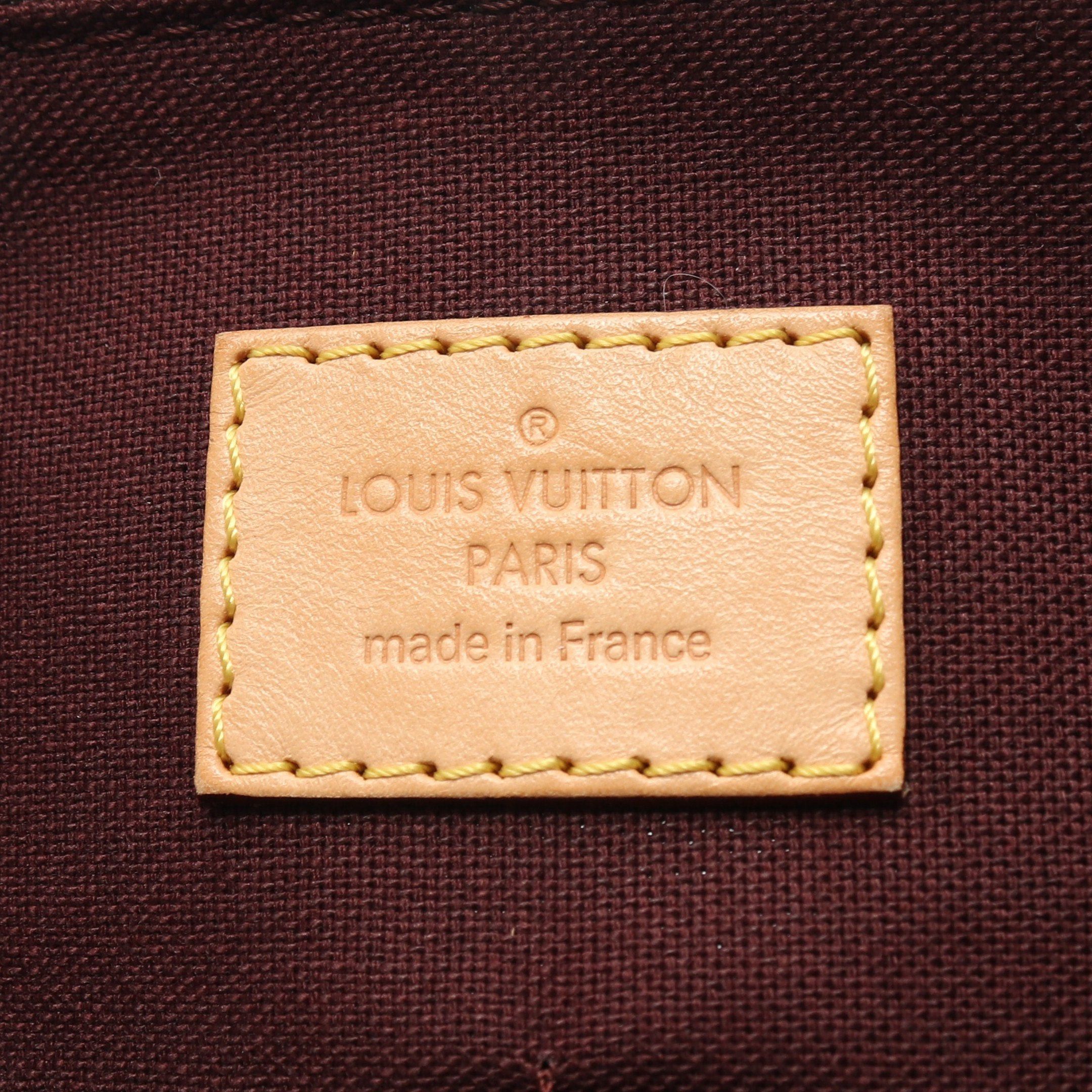 Louis Vuitton Louis Vuitton Jena Pm Monogram Shoulder Bag Tote Leather Brown Size ONE SIZE - 4 Thumbnail