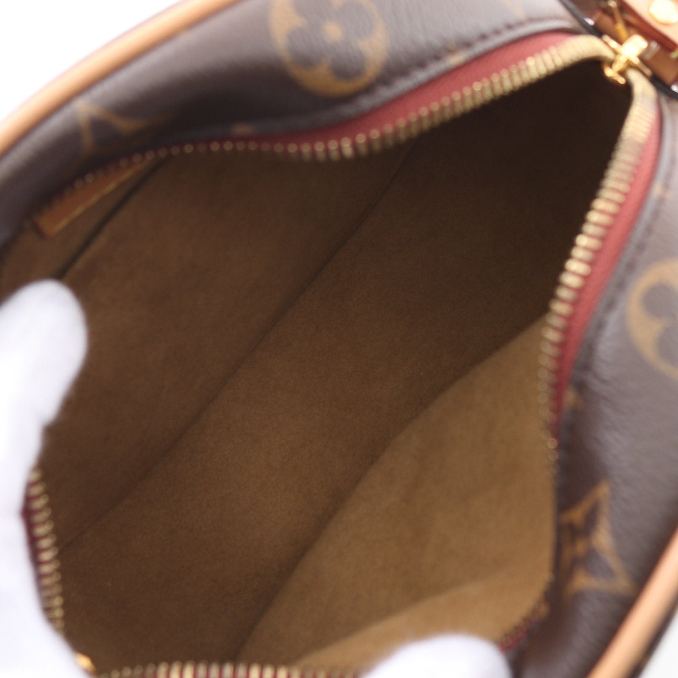 Louis Vuitton Louis Vuitton Boatt Chapeau Souple Pm Monogram Shoulder Bag Leather Brown Size ONE SIZE - 3 Thumbnail
