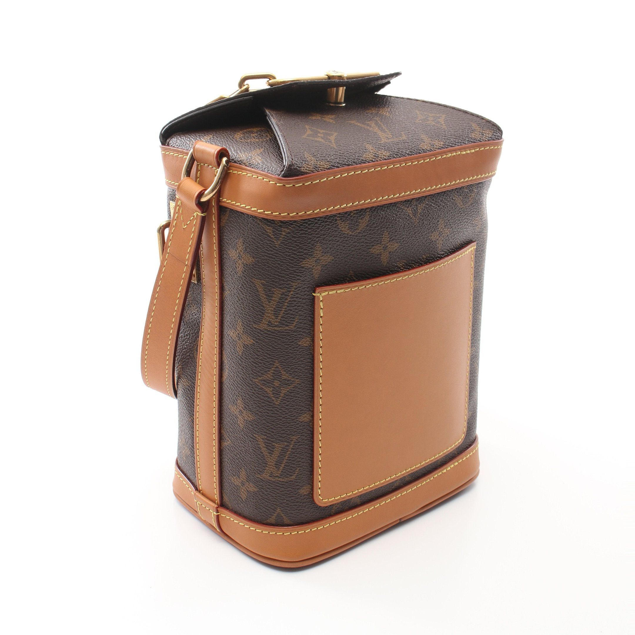 Louis Vuitton Louis Vuitton Milk Box Monogram Shoulder Bag Leather Brown Size ONE SIZE - 2 Thumbnail