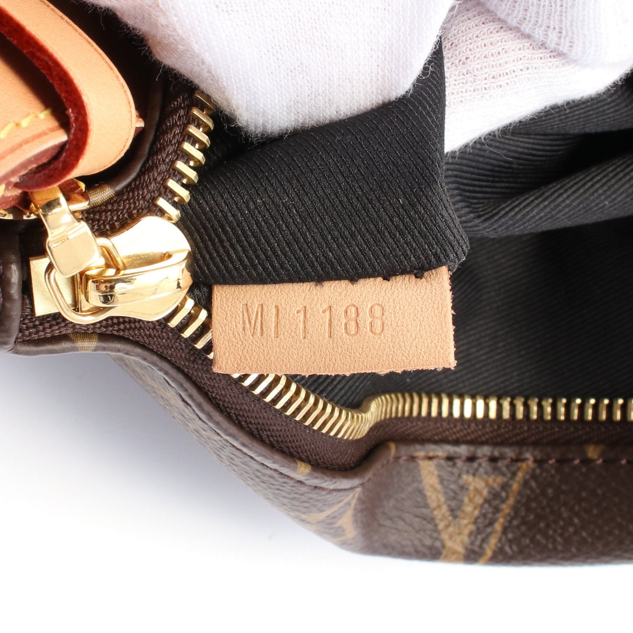 Louis Vuitton Louis Vuitton Bum Bag Monogram Body Waist Leather Brown Size ONE SIZE - 5 Thumbnail