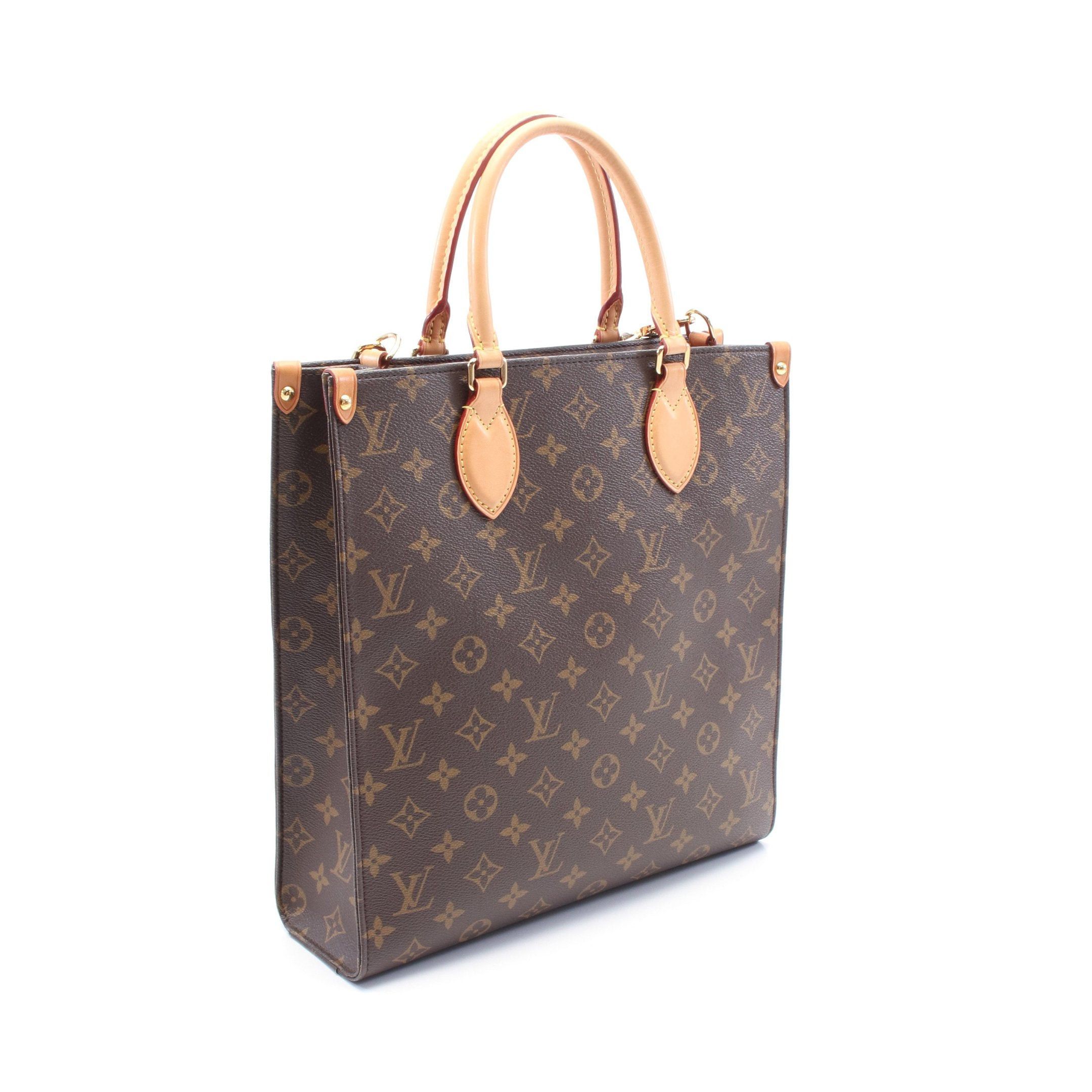 Louis Vuitton Louis Vuitton Sacpla Pm Monogram Handbag Tote Bag Leather Brown Size ONE SIZE - 2 Thumbnail