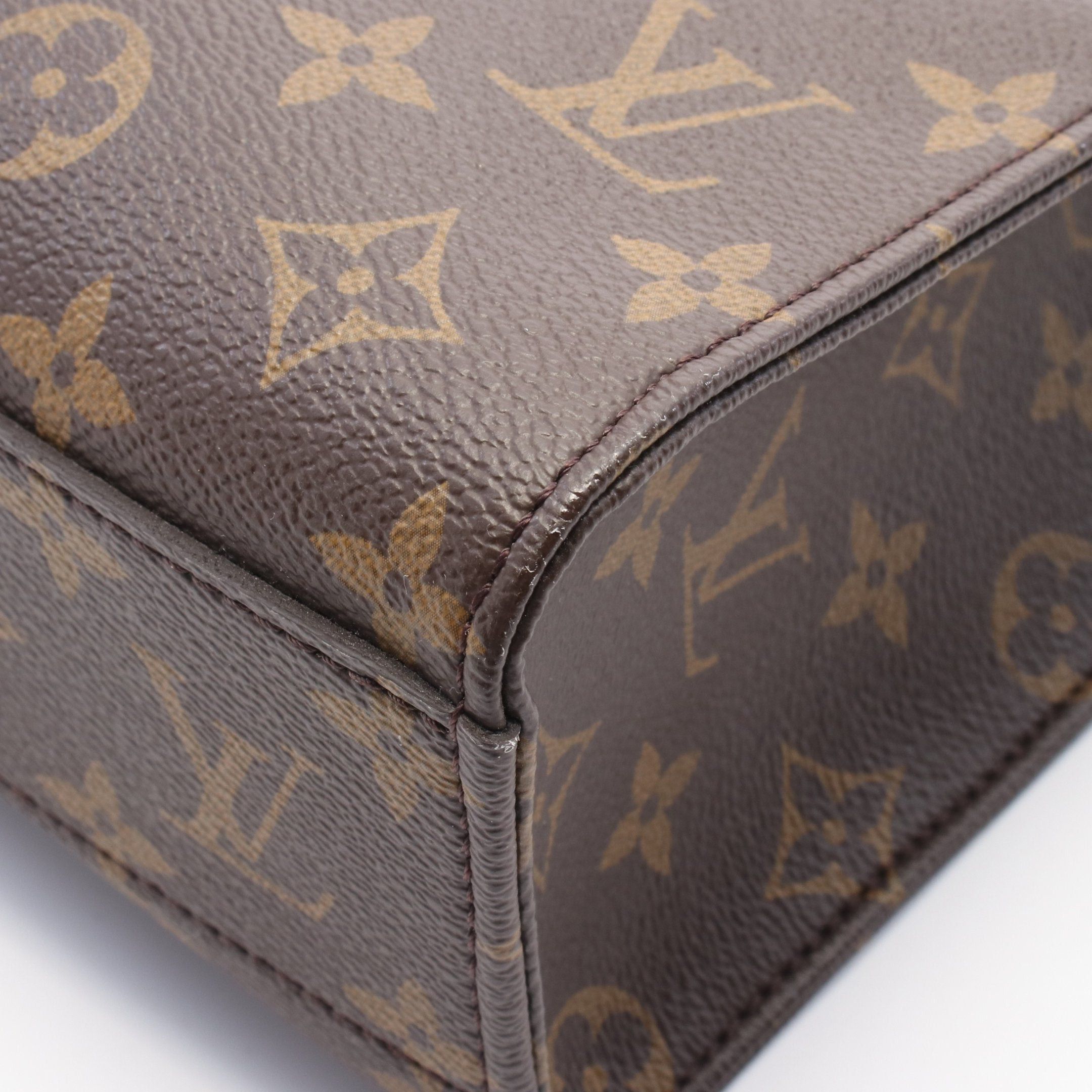 Louis Vuitton Louis Vuitton Sacpla Pm Monogram Handbag Tote Bag Leather Brown Size ONE SIZE - 5 Thumbnail