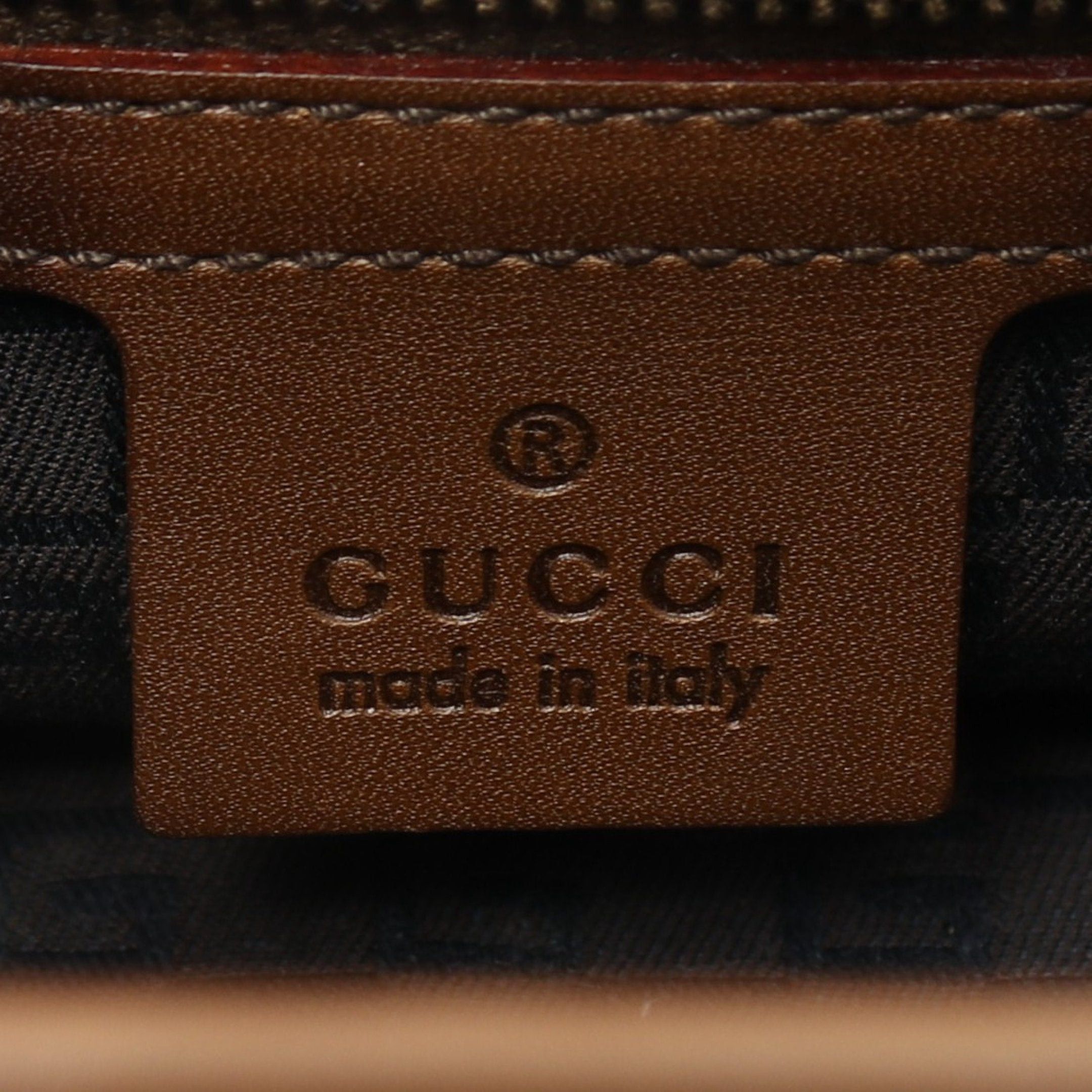 Gucci Gucci Doctor'S Bag Handbag Leather Khaki Brown Dark Size ONE SIZE - 4 Thumbnail