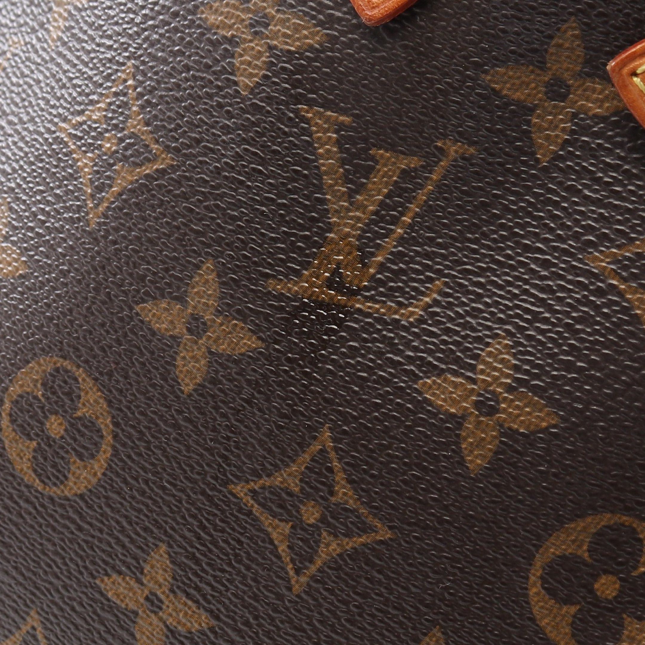 Louis Vuitton Louis Vuitton Batignolles Horizontal Monogram Shoulder Bag Leather Brown Size ONE SIZE - 9 Thumbnail
