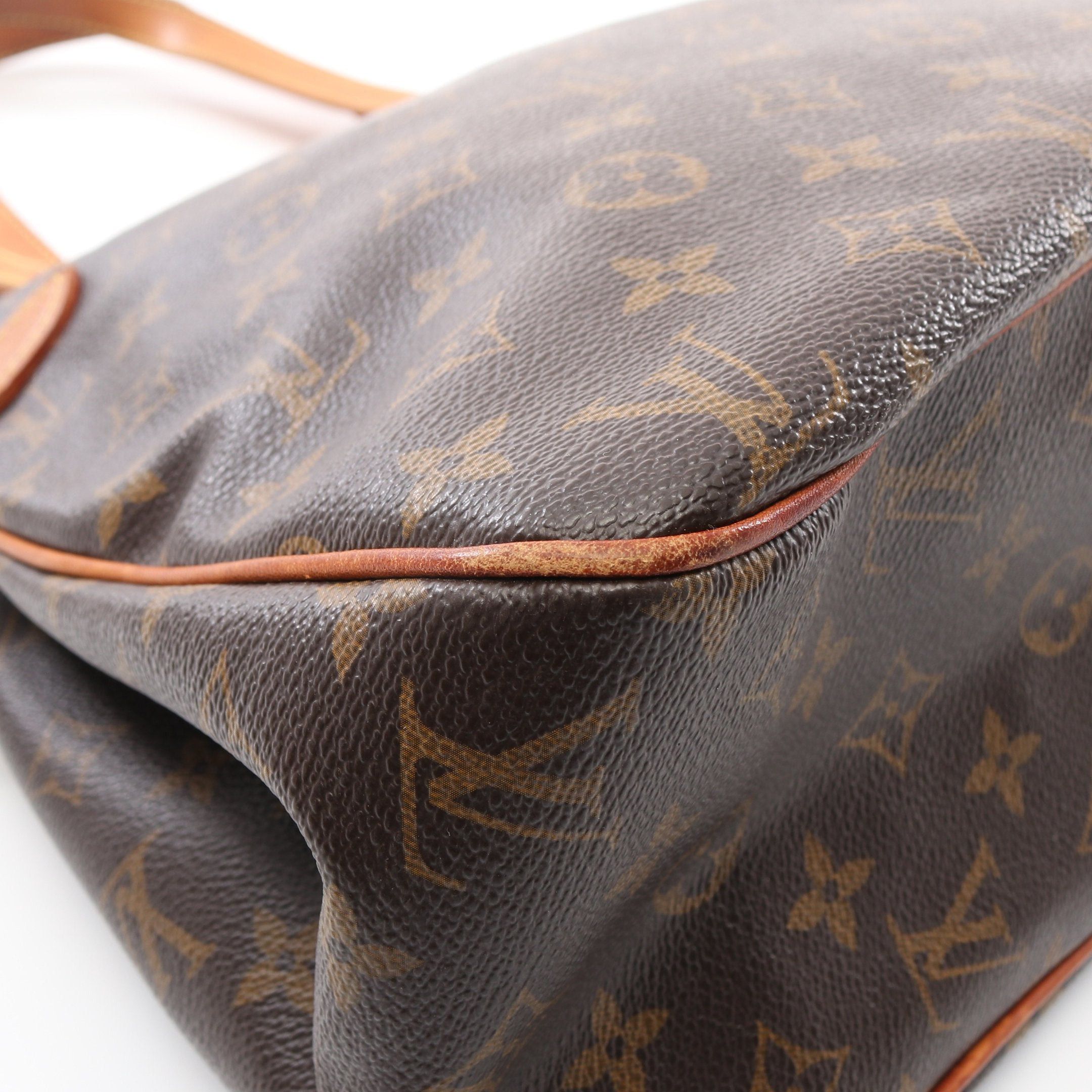 Louis Vuitton Louis Vuitton Batignolles Horizontal Monogram Shoulder Bag Leather Brown Size ONE SIZE - 6 Thumbnail