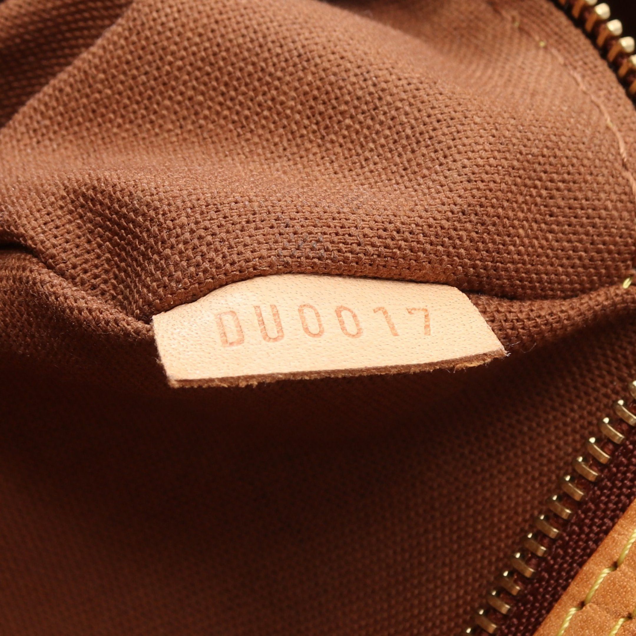 Louis Vuitton Louis Vuitton Batignolles Horizontal Monogram Shoulder Bag Leather Brown Size ONE SIZE - 5 Thumbnail