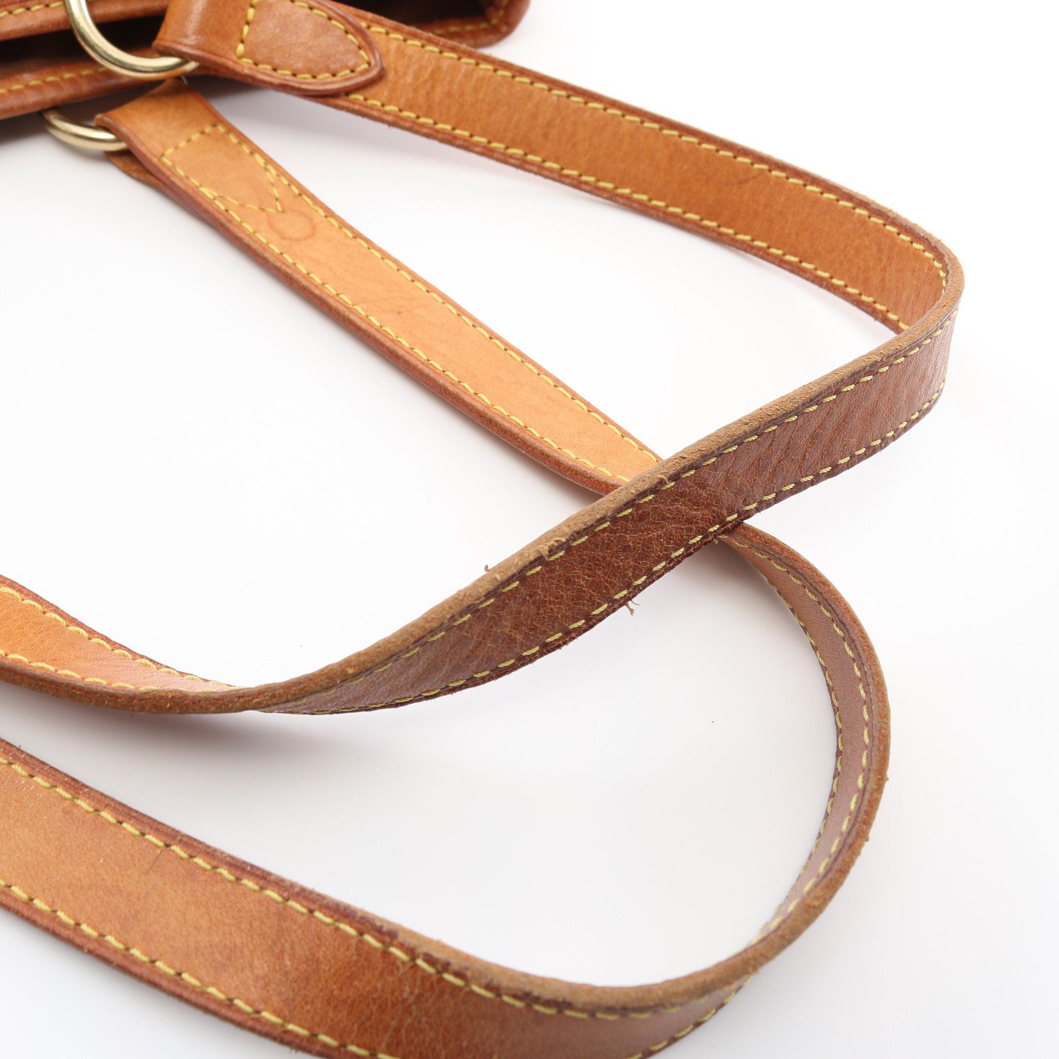 Louis Vuitton Louis Vuitton Batignolles Horizontal Monogram Shoulder Bag Leather Brown Size ONE SIZE - 12 Thumbnail