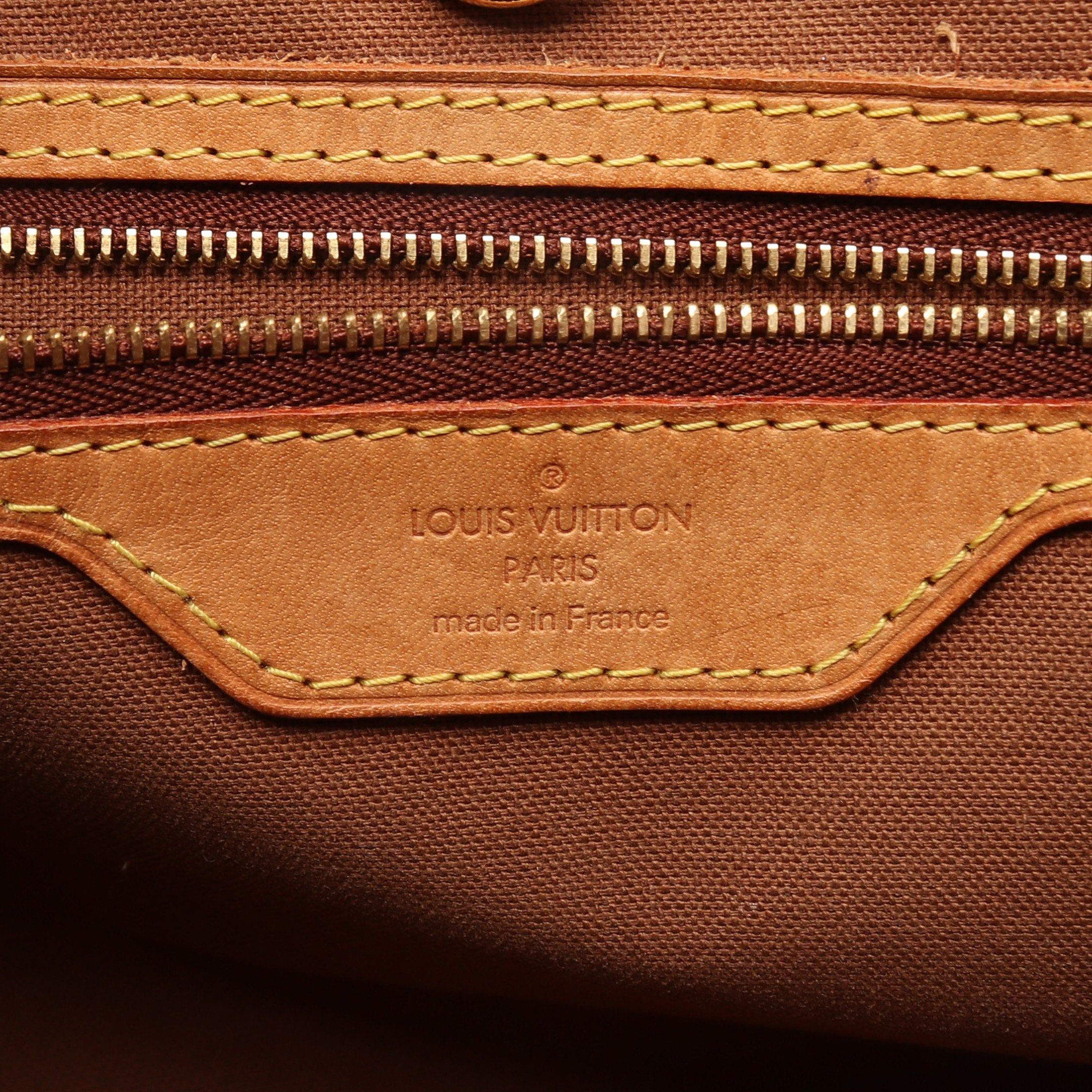 Louis Vuitton Louis Vuitton Batignolles Horizontal Monogram Shoulder Bag Leather Brown Size ONE SIZE - 4 Thumbnail
