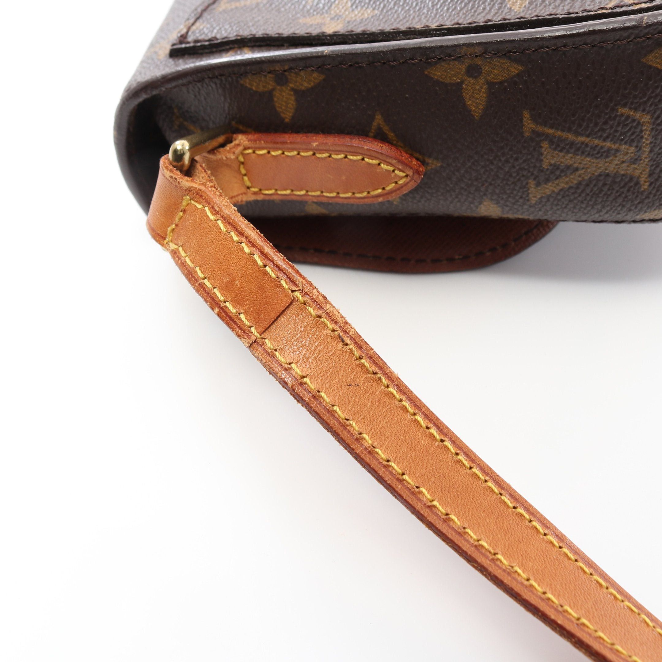 Louis Vuitton Louis Vuitton Sun Crew Pm Monogram Shoulder Bag Leather Brown Size ONE SIZE - 9 Thumbnail