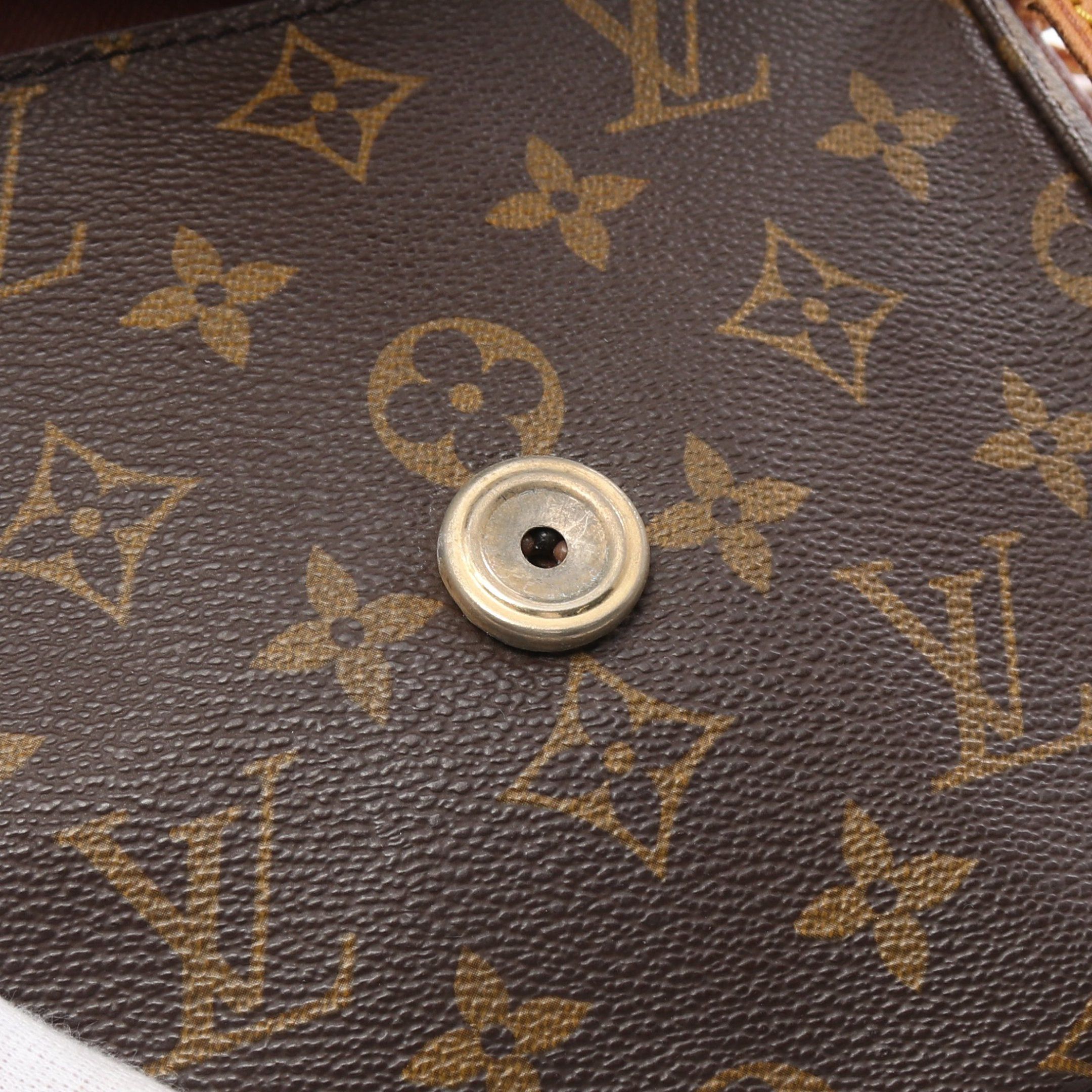 Louis Vuitton Louis Vuitton Sun Crew Pm Monogram Shoulder Bag Leather Brown Size ONE SIZE - 14 Thumbnail